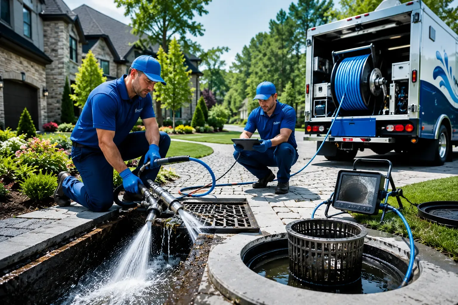 Local outdoor drain cleaning professionals in Ivanhoe, CA